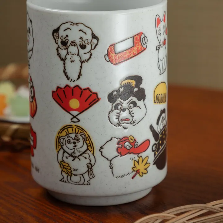 Japanese Tea Cup - Pompoko